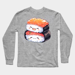 Kawaii sushi #1 Long Sleeve T-Shirt